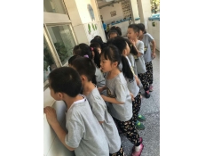 濟(jì)煉幼兒園大班參觀小學(xué)活動(dòng)